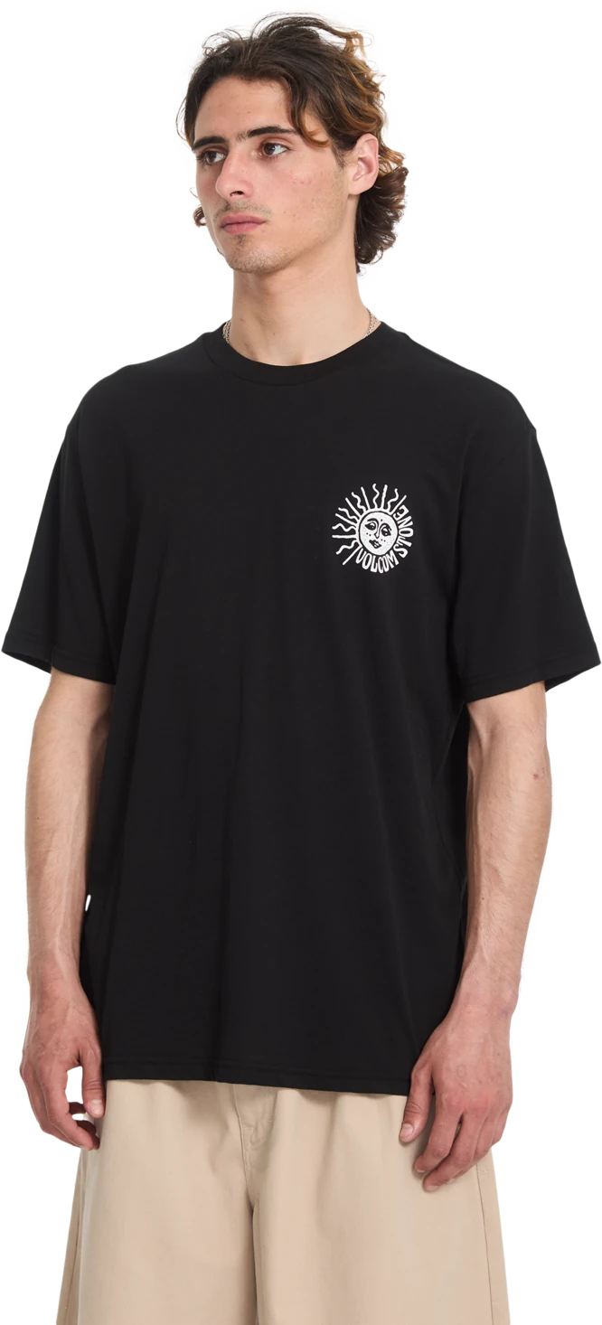 Volcom MAZATLAN SST camiseta manga corta hombre detail 2 | Black