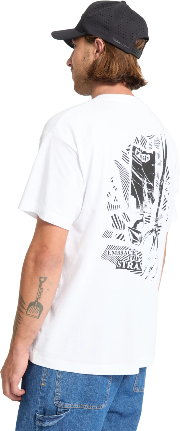 Volcom Kut N Rip camiseta manga corta hombre detail 5 | White