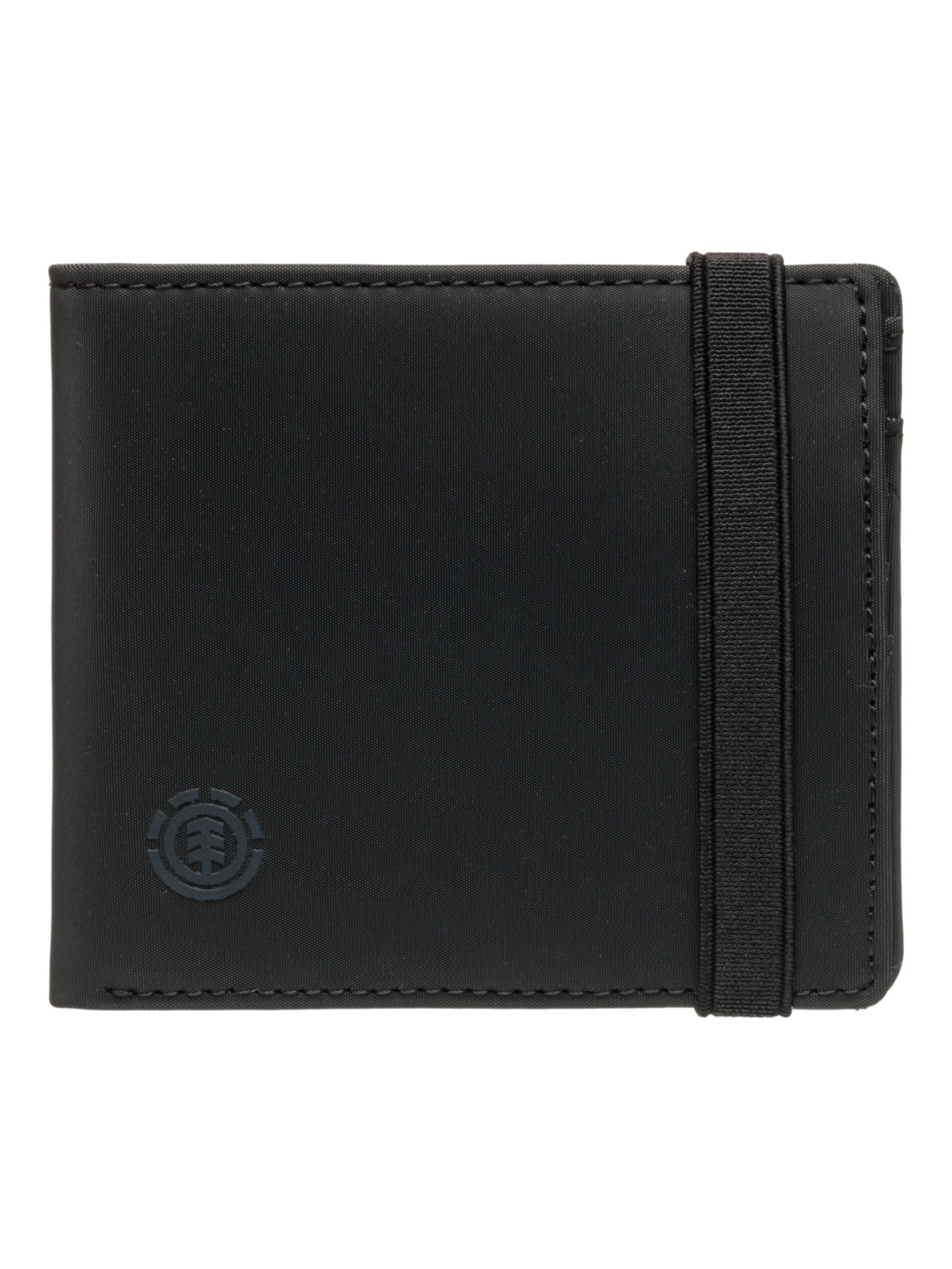 Element Skateboards Icon Strap Bifold Wallet – Flint Black