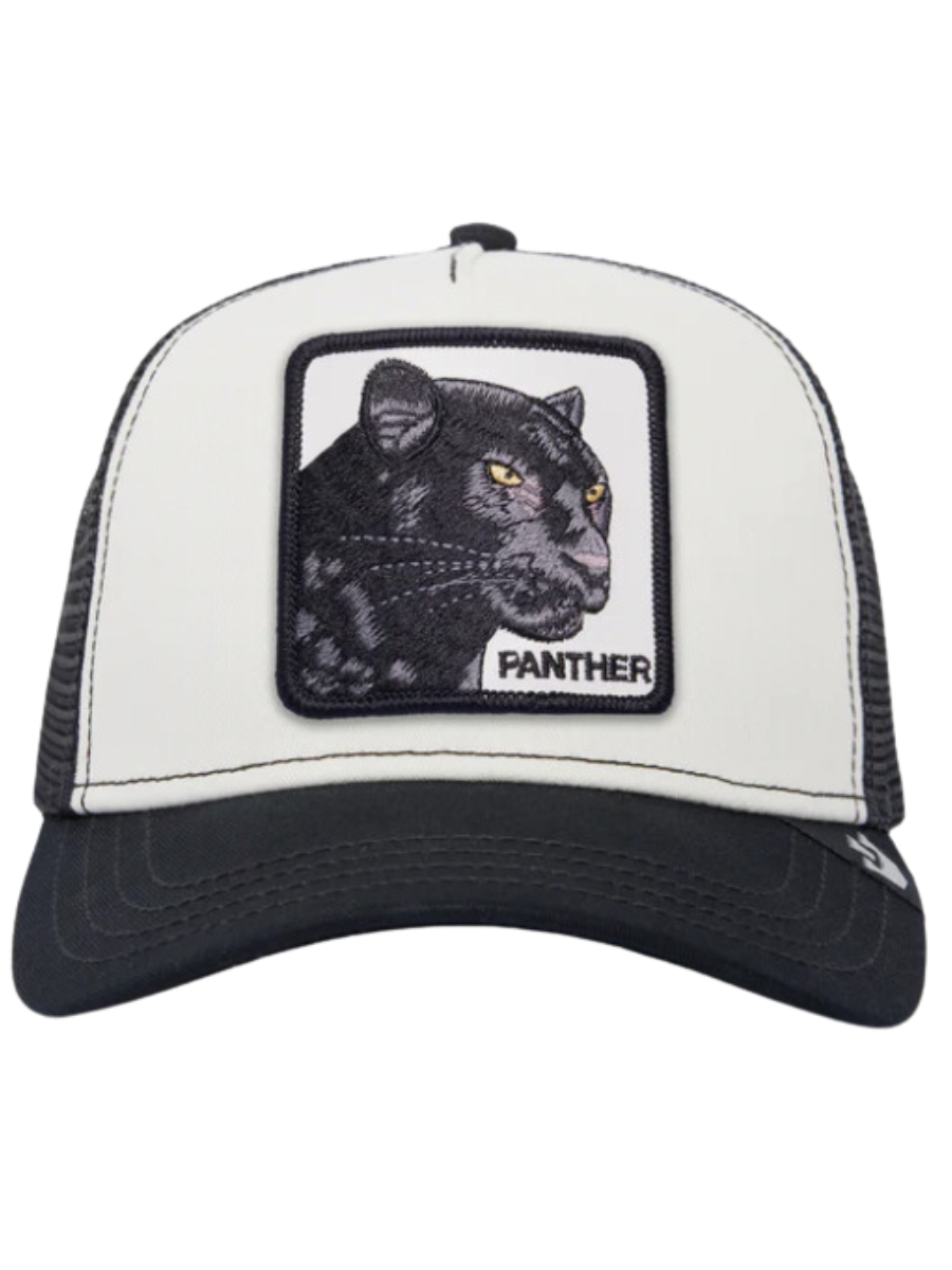 Gorra Goorin Bros The Panther - Black / White | surfdevils.com