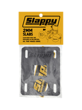 Alzas Skate Slappy Slab Riser Pads Black  - 2mm (Pack 2)