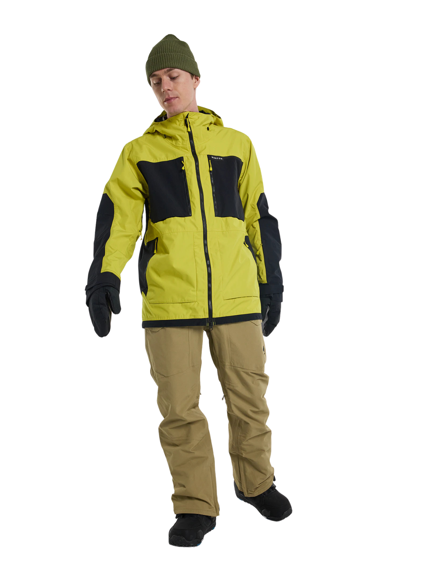 Chaqueta de snowboard Burton Frostner 2L - Sulfur / True Black