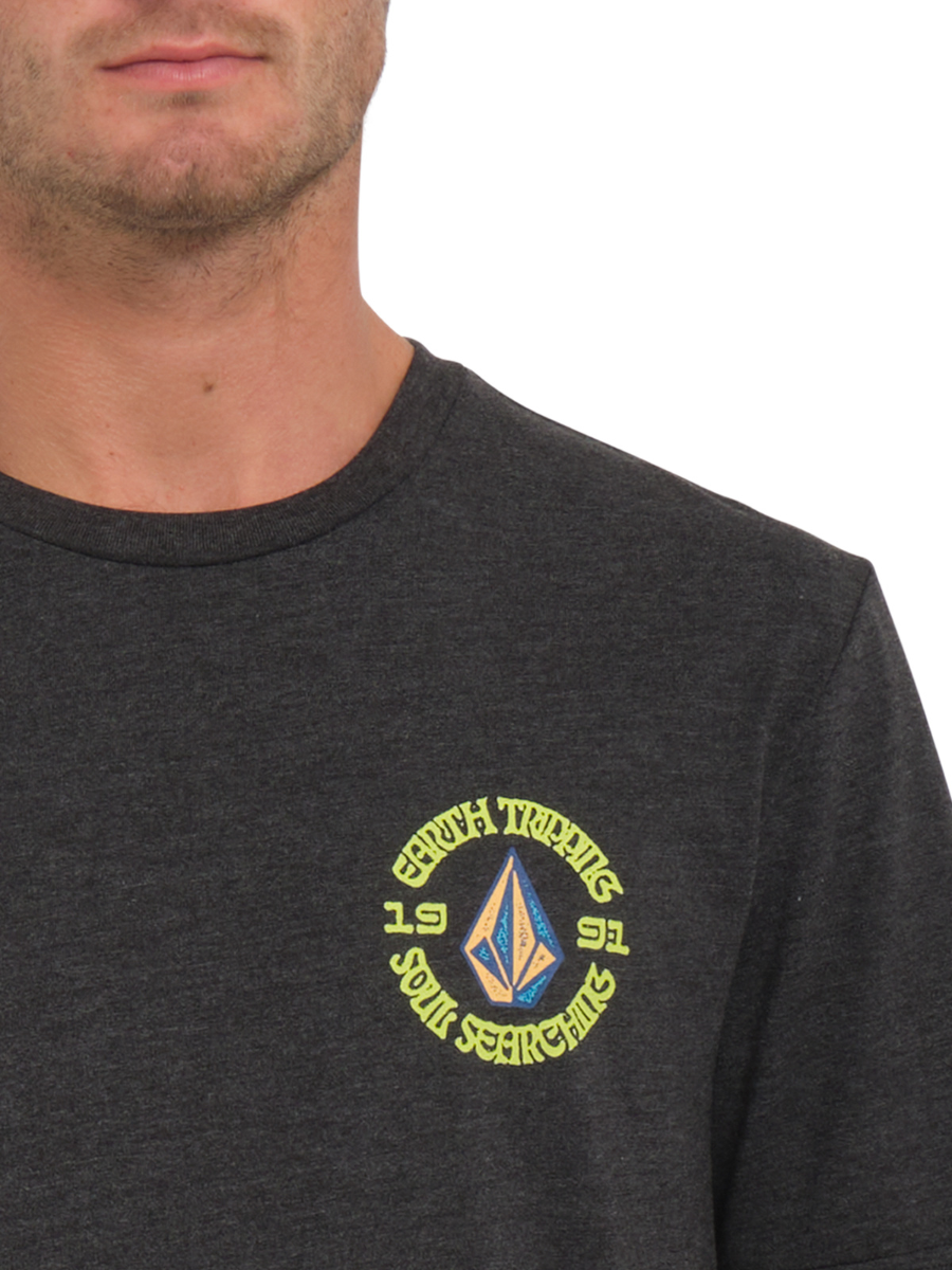 T-Shirt Volcom Fried Heather - Heather Noir