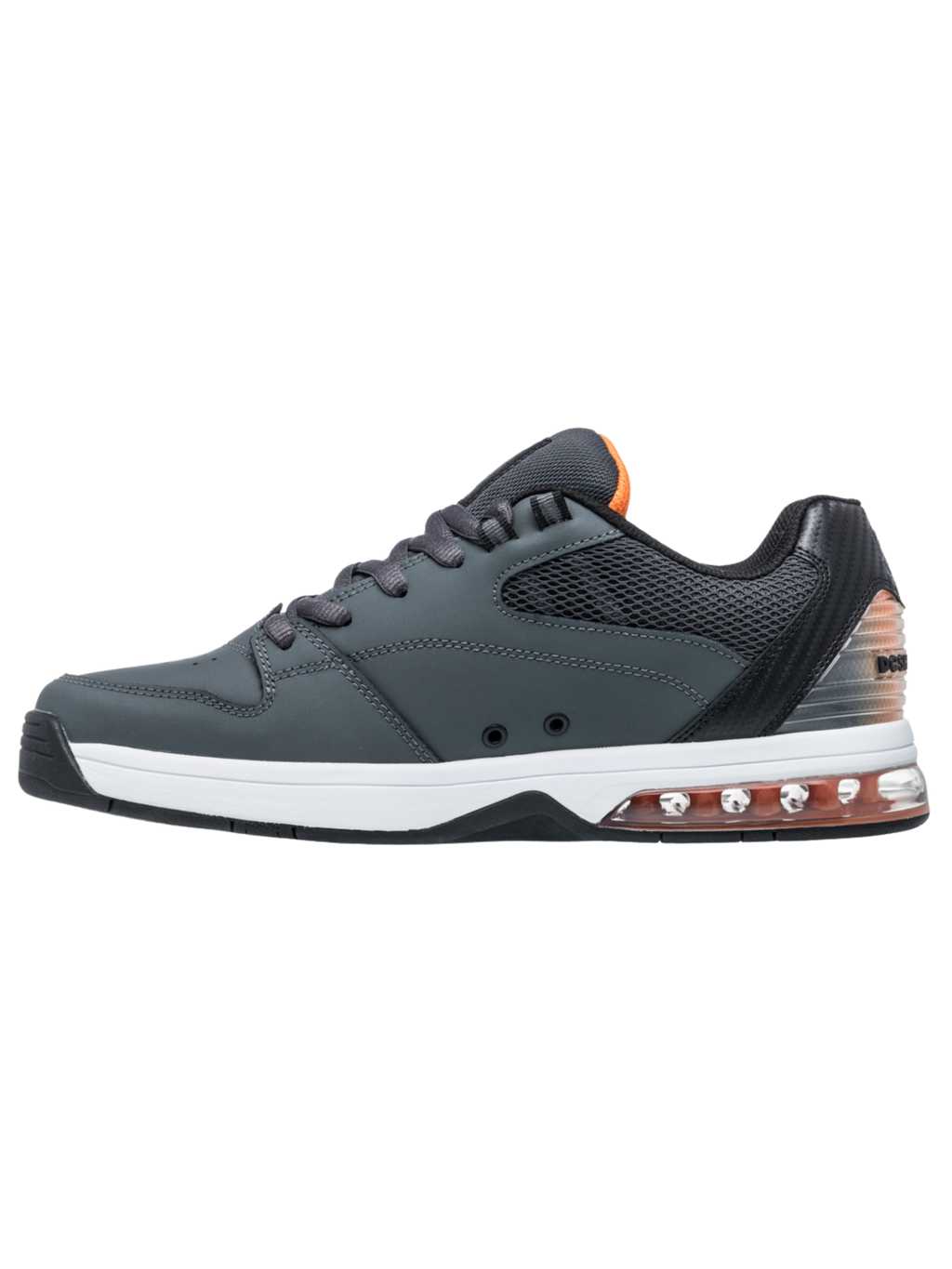 Zapatillas DC Shoes Versatile - Grey/Black/Orange