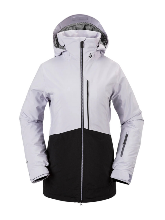 Chaquetas de snowboard Mujer | Chaqueta de snowboard Mujer Volcom 3D Stretch GoreTex - Lilac Ash