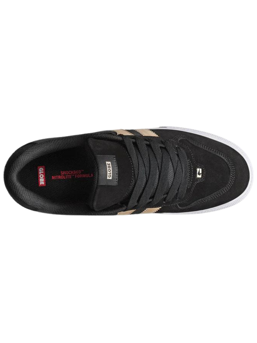 Globe Encore 2 Skate Shoes - Black/Sand