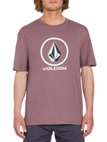 Camiseta Volcom Crisp Stone - Bordeaux Brown