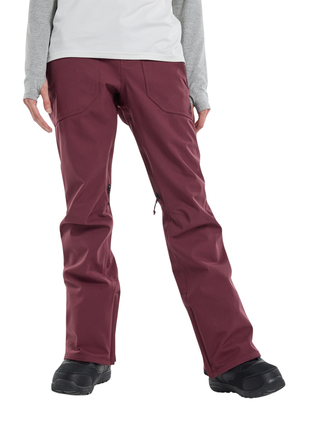 Pantaloni da snowboard da donna Burton Vida - Almandino