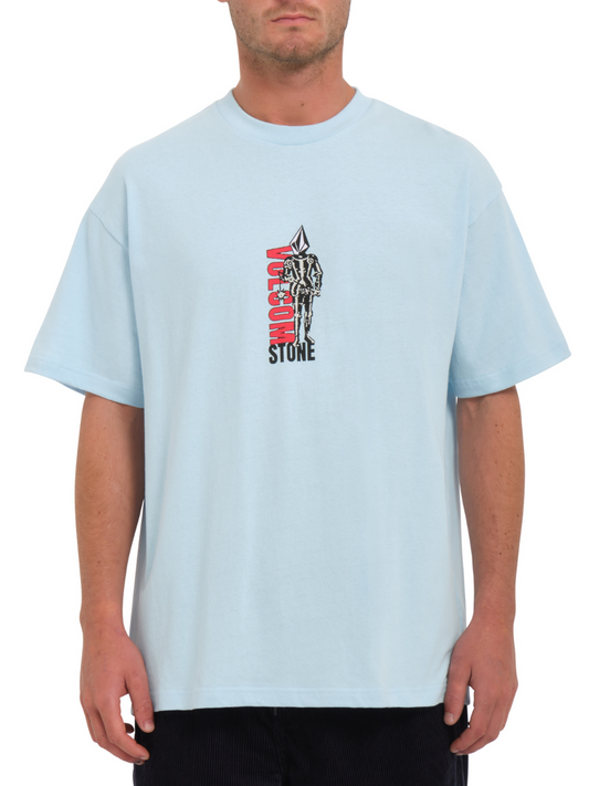 Volcom Flail T-Shirt - Misty Blue