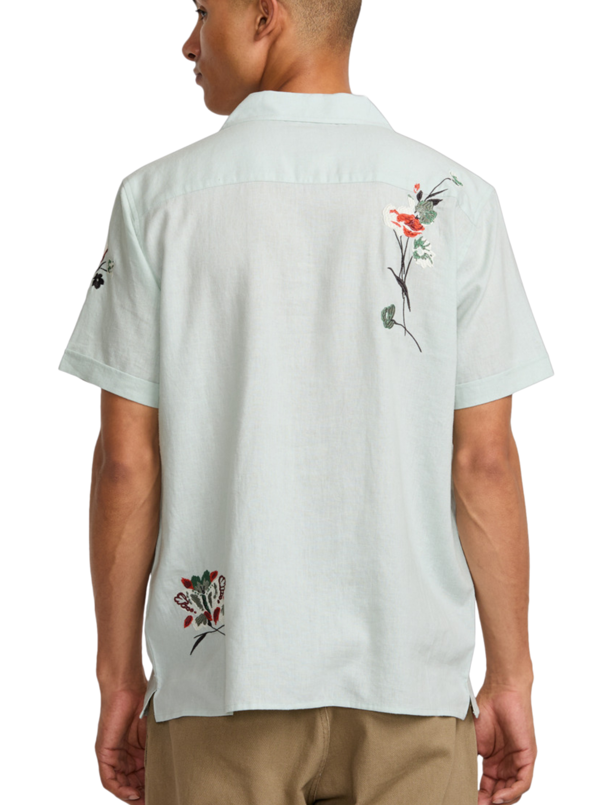 RVCA Nectar Hemd Gr ner Tee