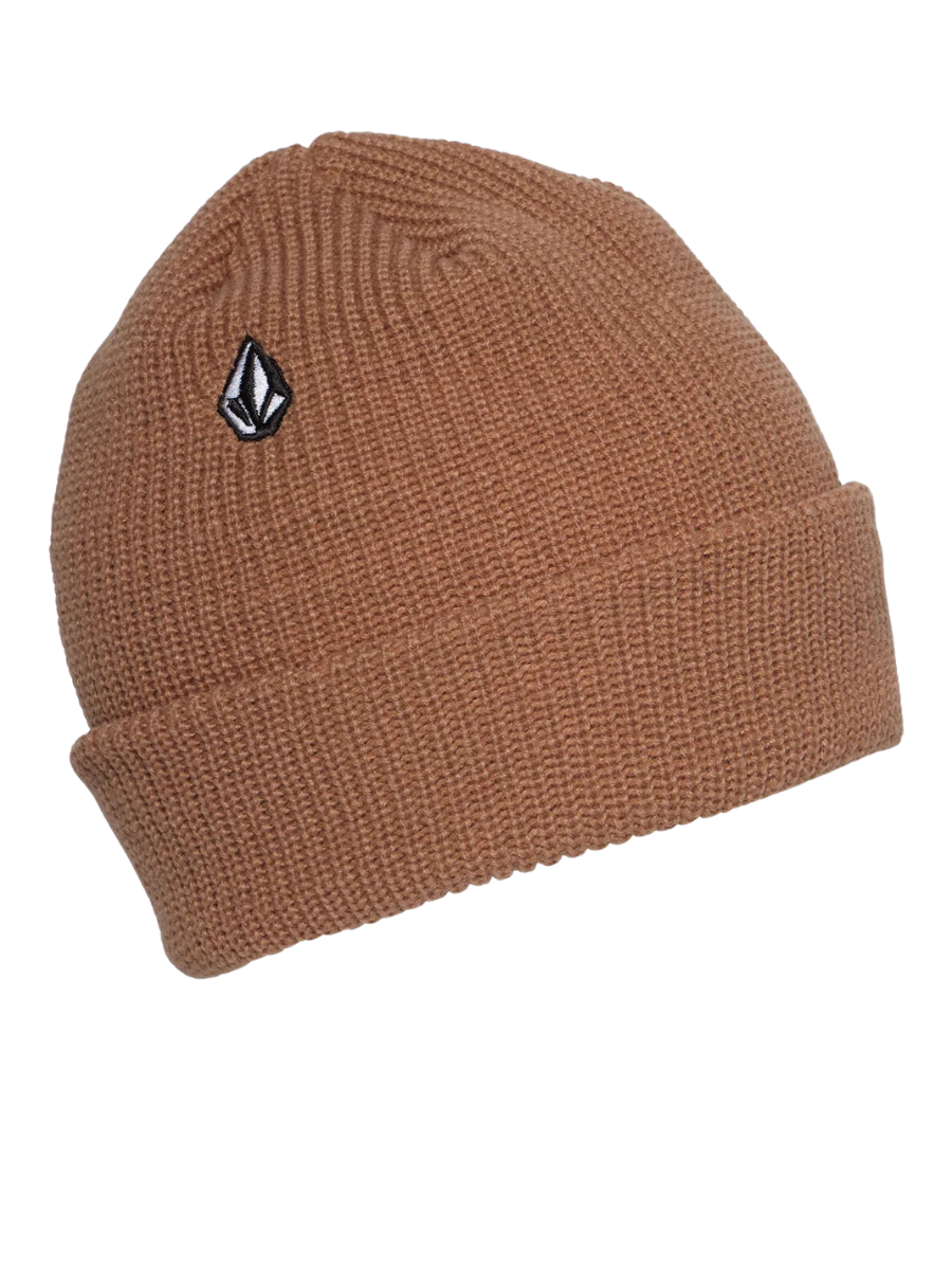 Volcom Full Stone Beanie - Dunkelbraun