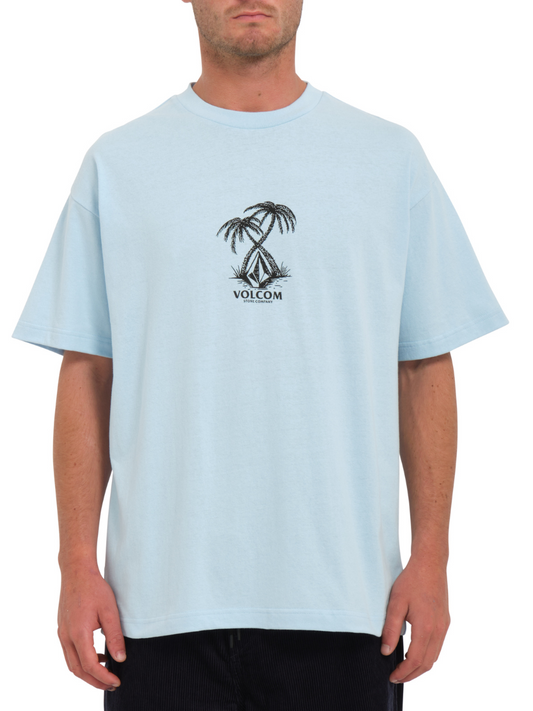 Volcom CrossPalm T-Shirt - Misty Blue
