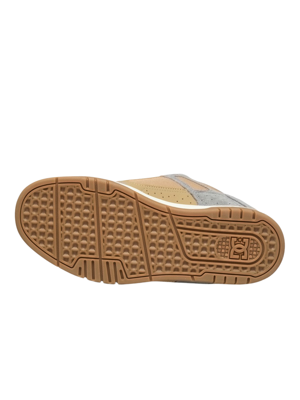 Chaussures DC Stag | Tan/Grey/Dark Red