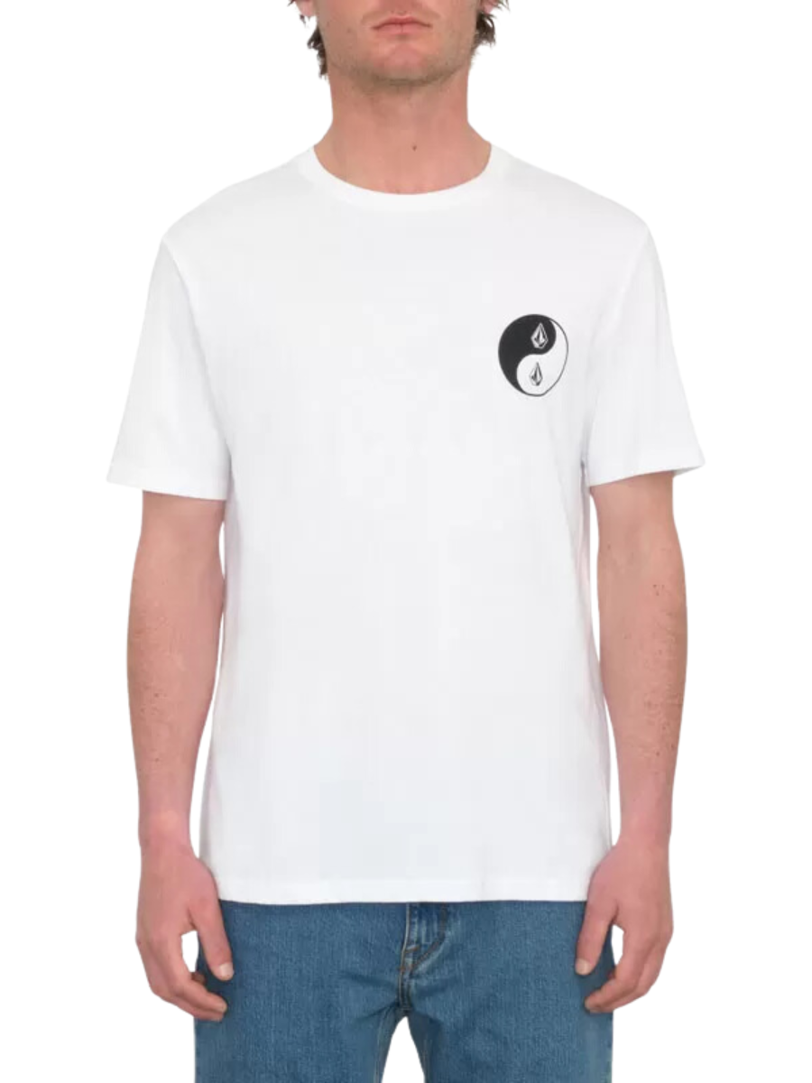 Volcom T-shirt Counterbalance - Blanc | Boutique Volcom | Collection_Zalando | Nouveaux produits | Produits les plus récents | Produits les plus vendus | t-shirts pour hommes | T-shirts à manches courtes pour hommes | surfdevils.com