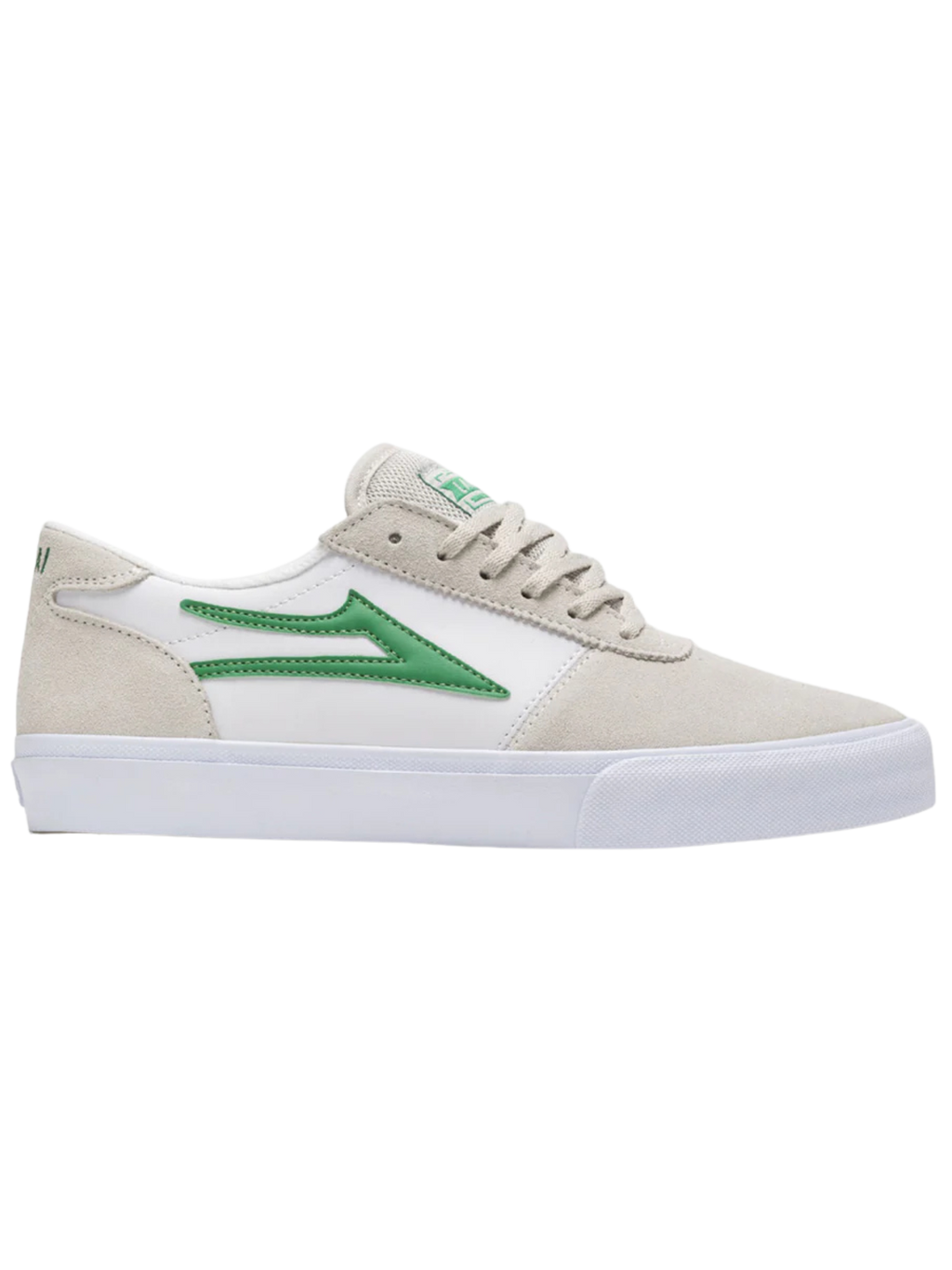 Zapatilla Lakai Manchester White/Grass Suede