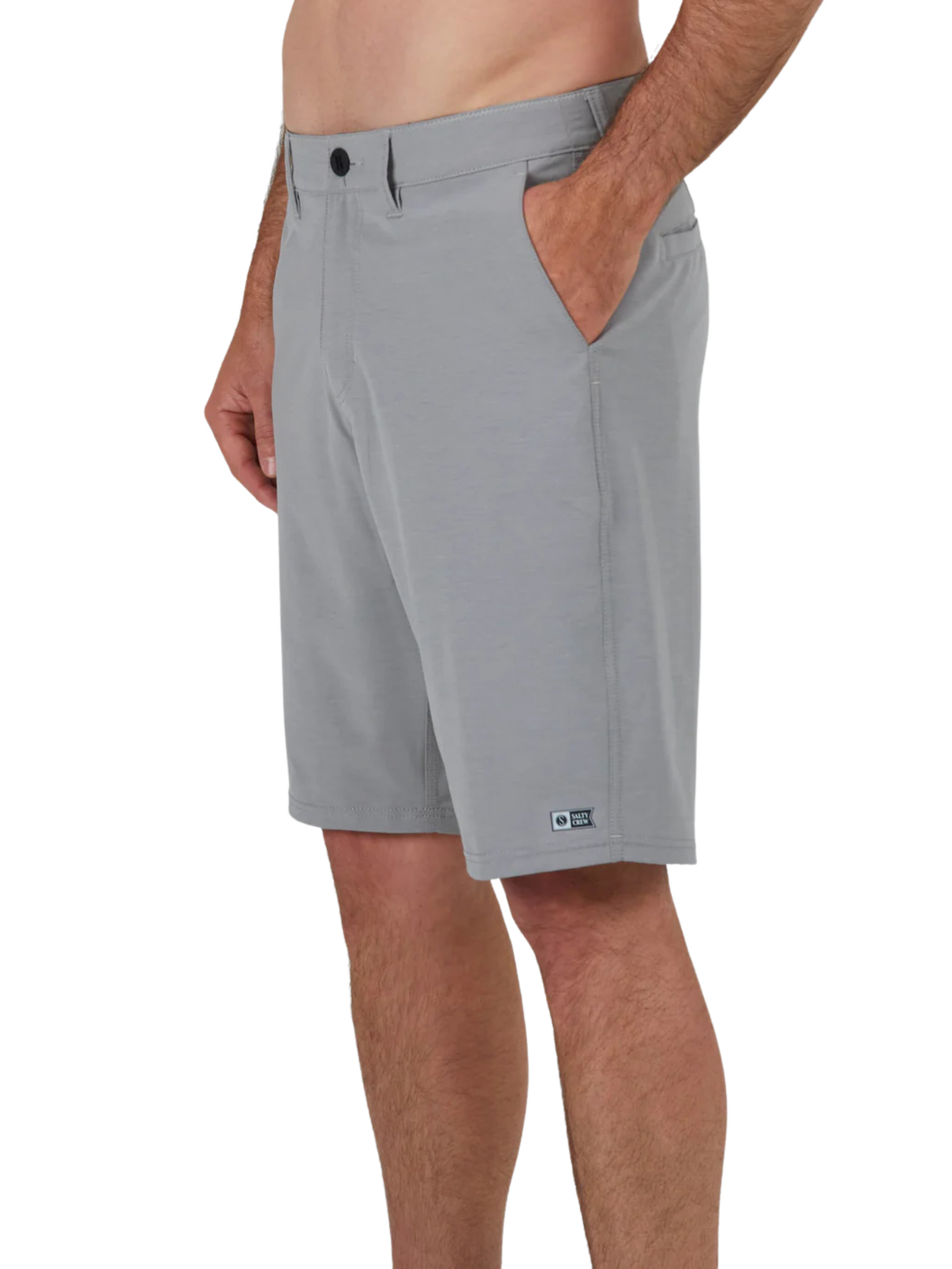 Volcom Salty Crew Drifter 2 Solid Hybrid Hose Grau