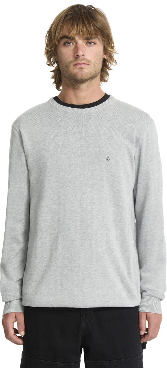 Volcom Uperstand jersey hombre | Light Grey Heather