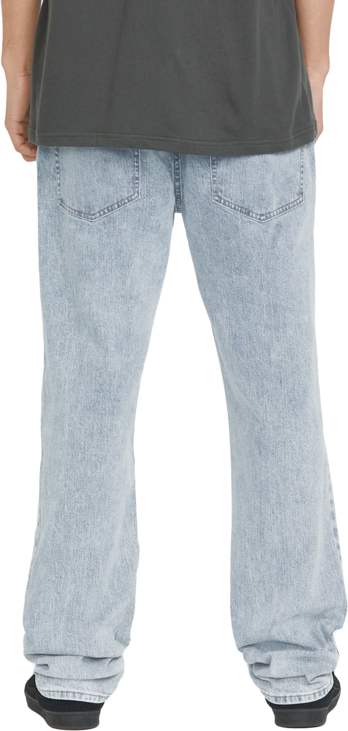 Volcom Solver Jeans pantalón tejano hombre detail 1 | Carolina Blue