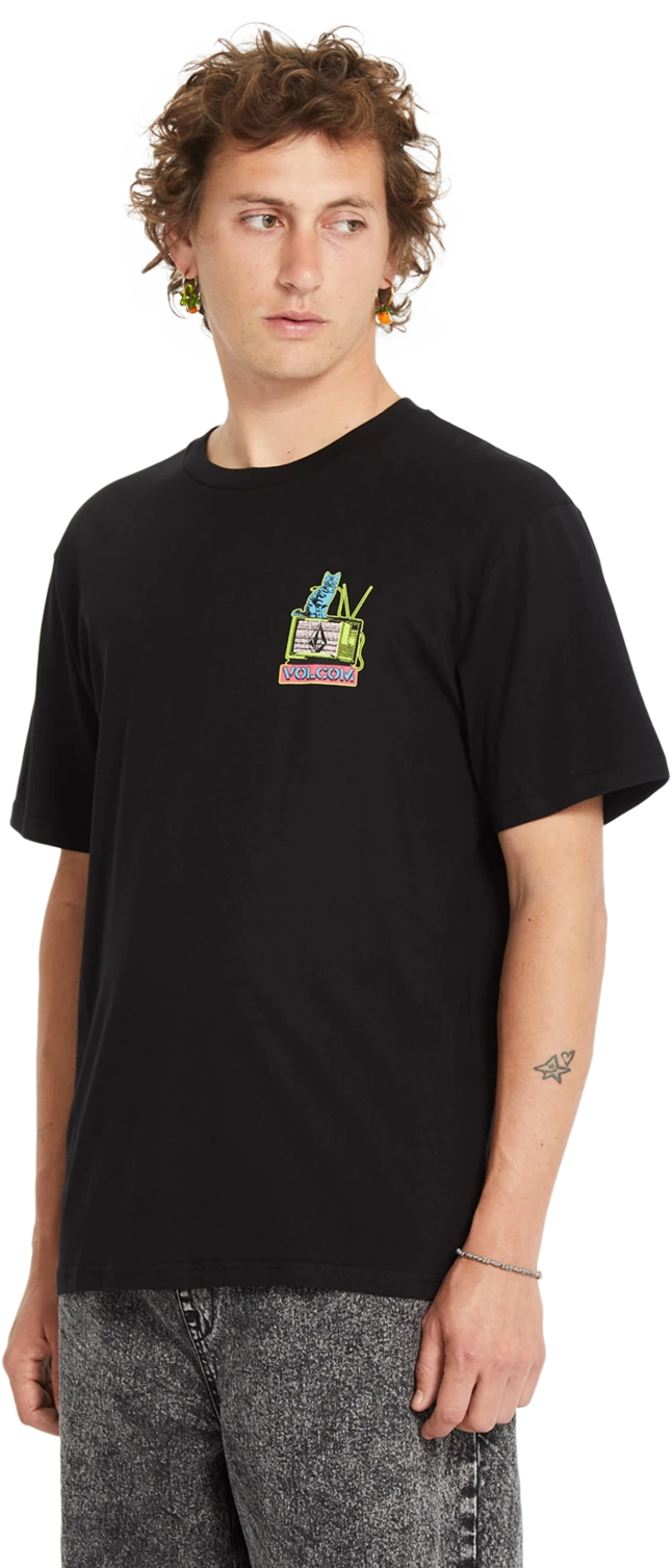 Volcom Catv BSC camiseta manga corta hombre detail 7 | BLACK