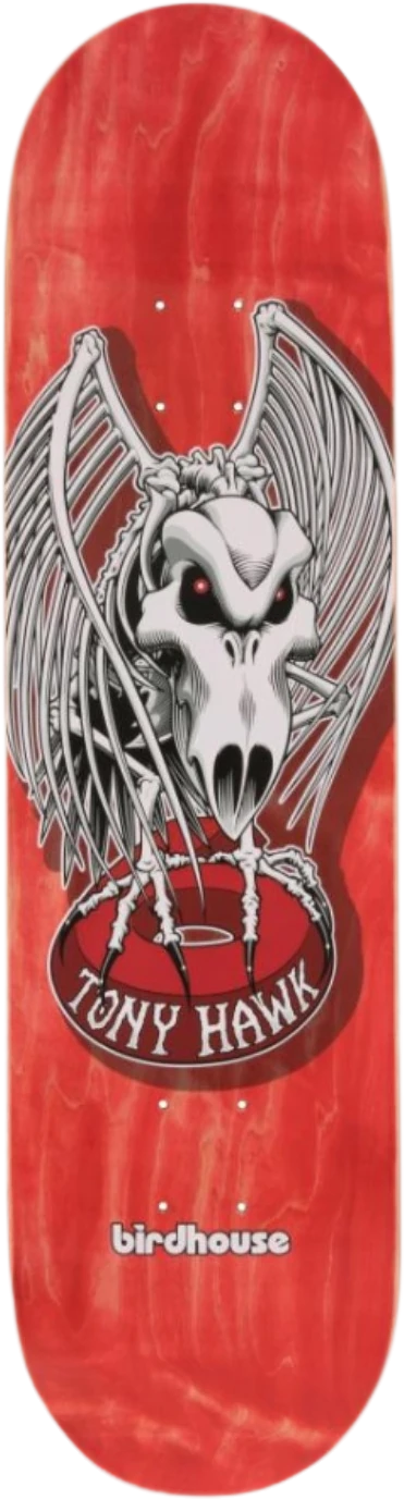 Birdhouse Birdhouse Tony Hawk Falcon 4 Tabla de Skate 8.25" tablas de monopatín | Red