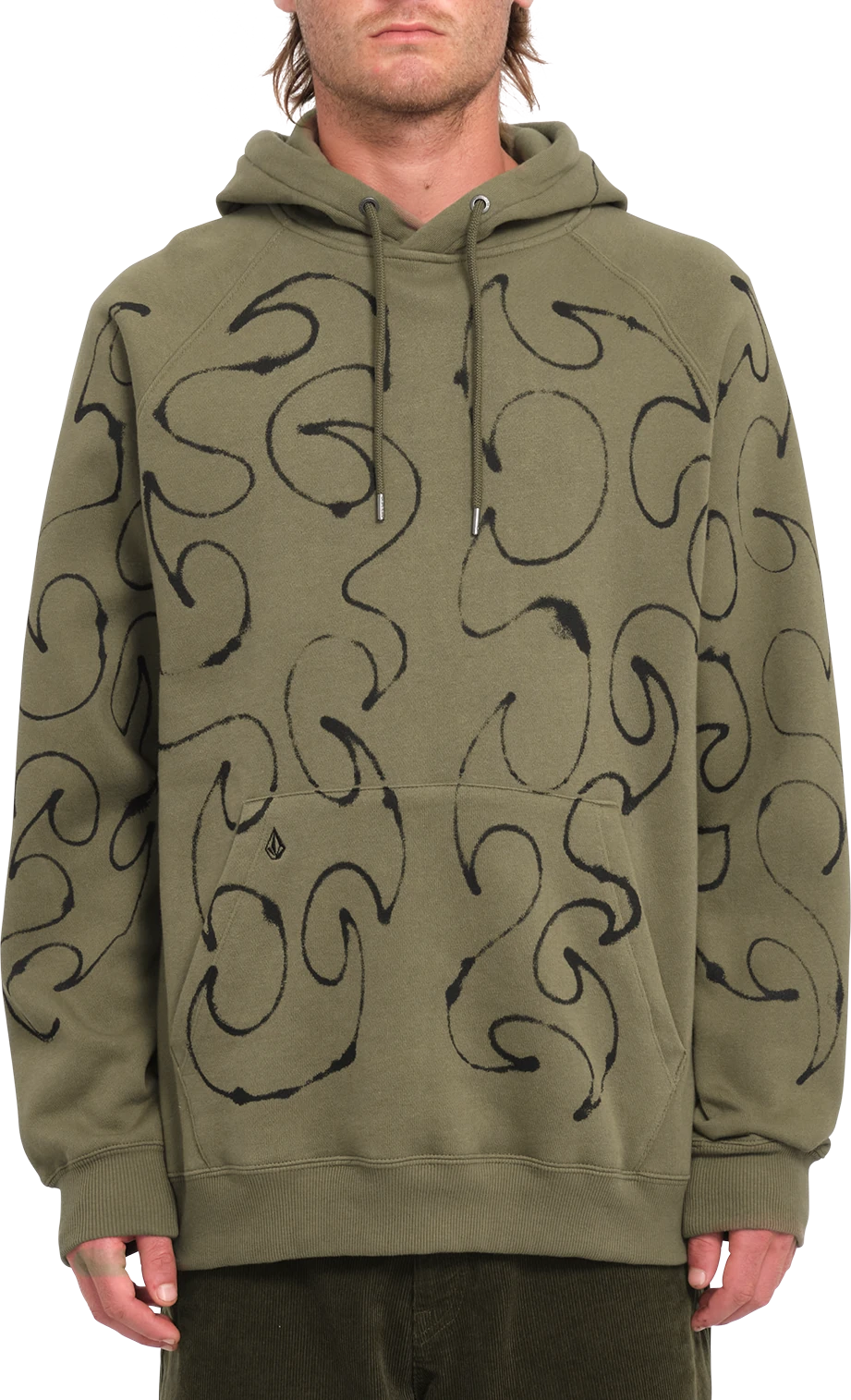 Volcom FA Zephyr Pullover Fleece sudadera hombre | Wintermoss