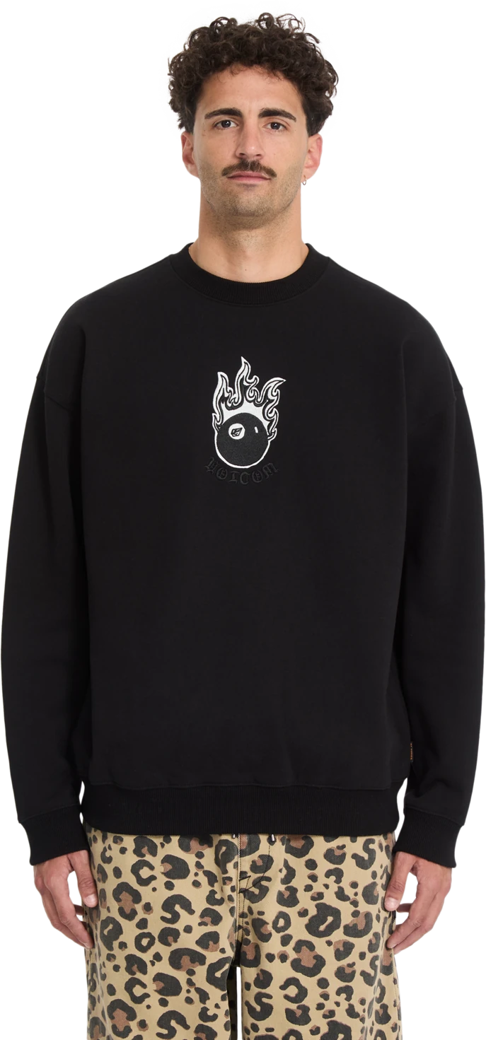 Volcom FA SETH CONBOY CREW sudadera hombre | Black