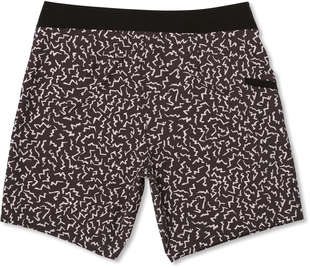 Volcom Asphalt Beach Mod 18 boardshort hombre detail 1 | Black