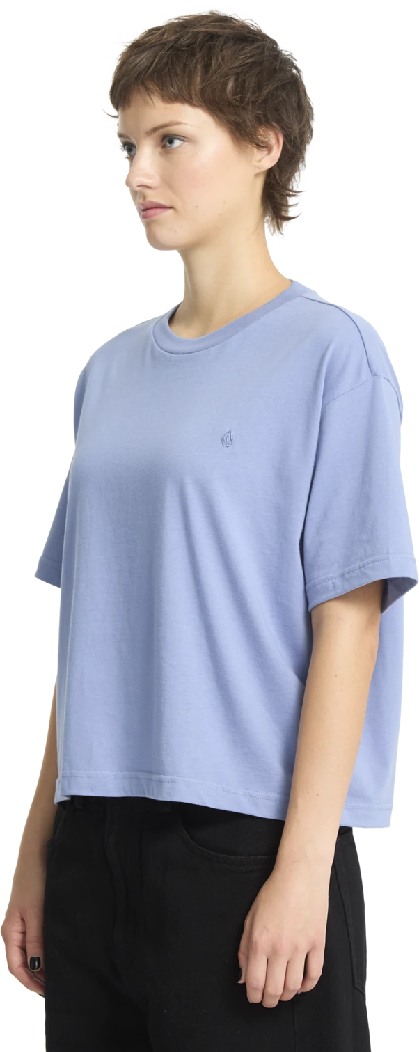 Volcom Stone Blanks Up camiseta manga corta mujer detail 5 | Carolina Blue