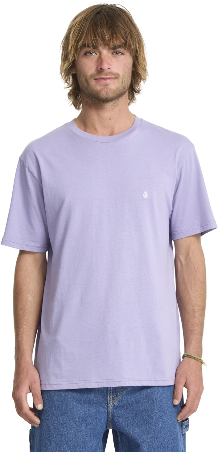 Volcom Stone Blanks camiseta manga corta hombre | Purple Ash