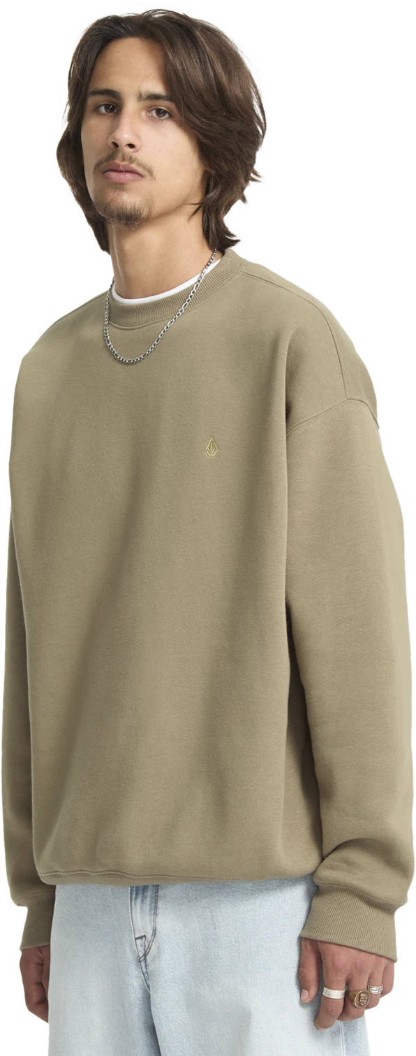 Volcom Single Stone Pw sudadera hombre detail 4 | Brindle
