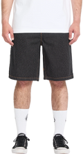 Volcom Work Dialed Short 22" pantalones cortos hombre | Black Stripe