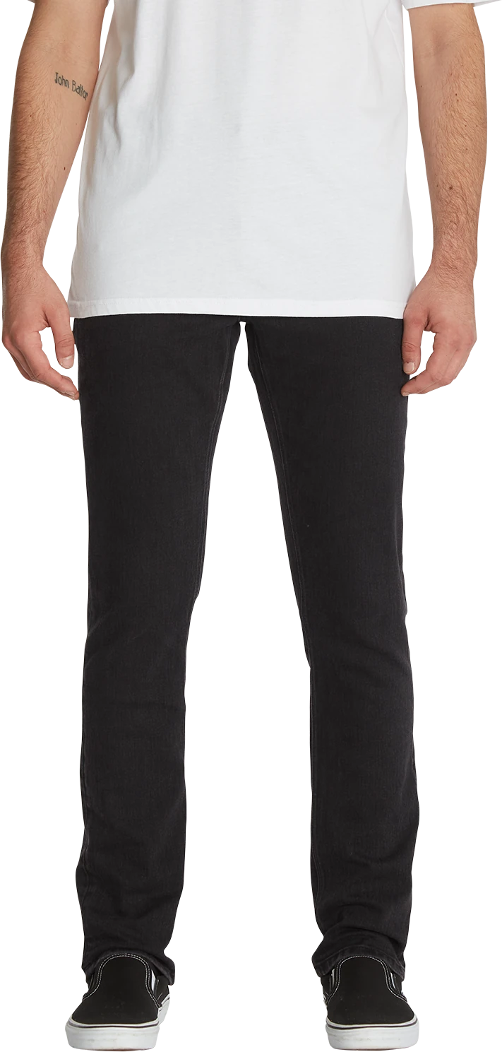 Volcom Vorta Jeans pantalón tejano hombre detail 2 | Black Out