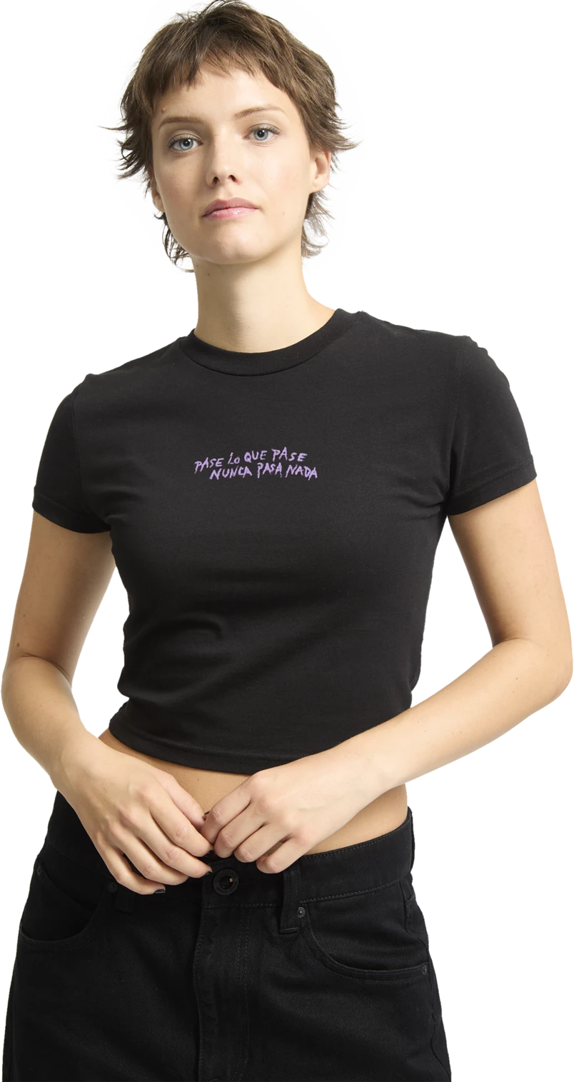 Volcom Moove On camiseta manga corta mujer detail 4 | Black