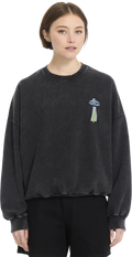 Volcom FA MICKEY MASON CREW sudadera mujer | Vintage Black
