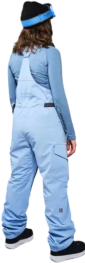 Whitespace INSULATED RIDING BIB PANT pantalón mujer detail 1 | Placid Blue