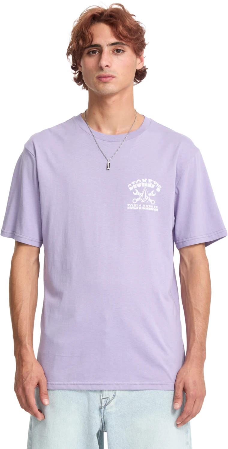 Volcom Stoneys camiseta manga corta hombre | Purple Ash
