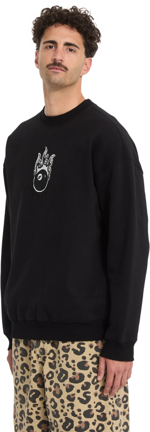 Volcom FA SETH CONBOY CREW sudadera hombre detail 2 | Black