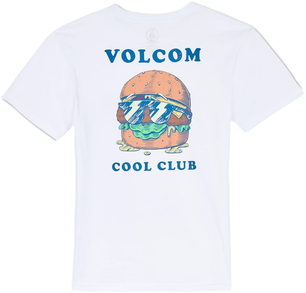 Volcom Burgstone Pocket camiseta manga corta niño detail 1 | White