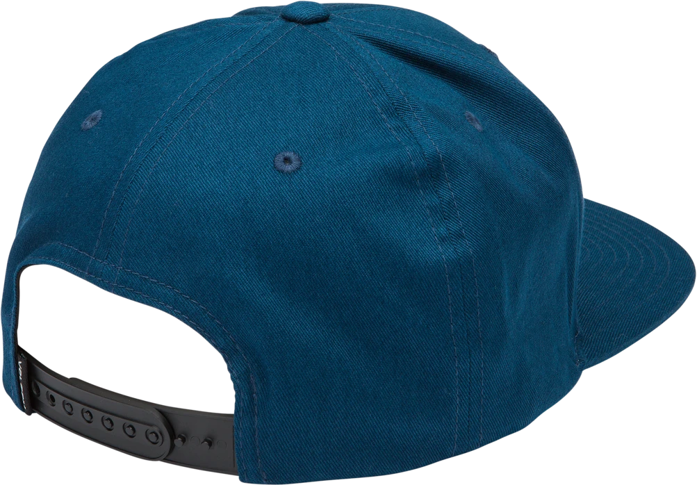 Volcom Quarter Twill Cap gorra hombre detail 1 | Deep Blue