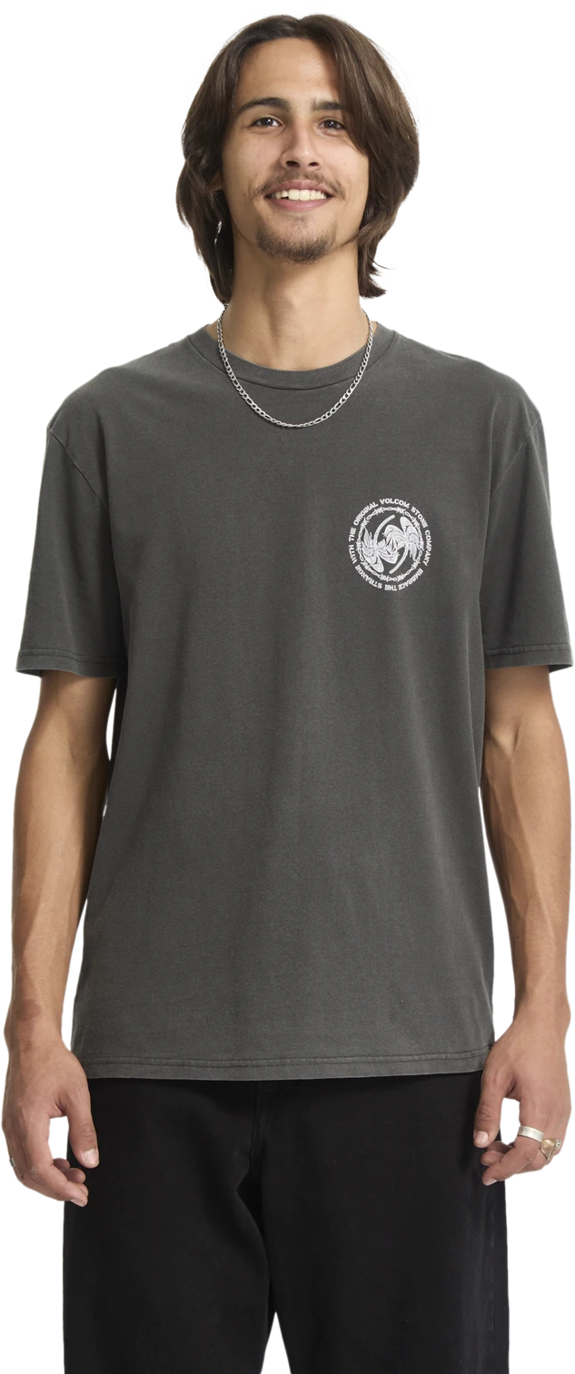Volcom Circlepalm camiseta manga corta hombre | Black