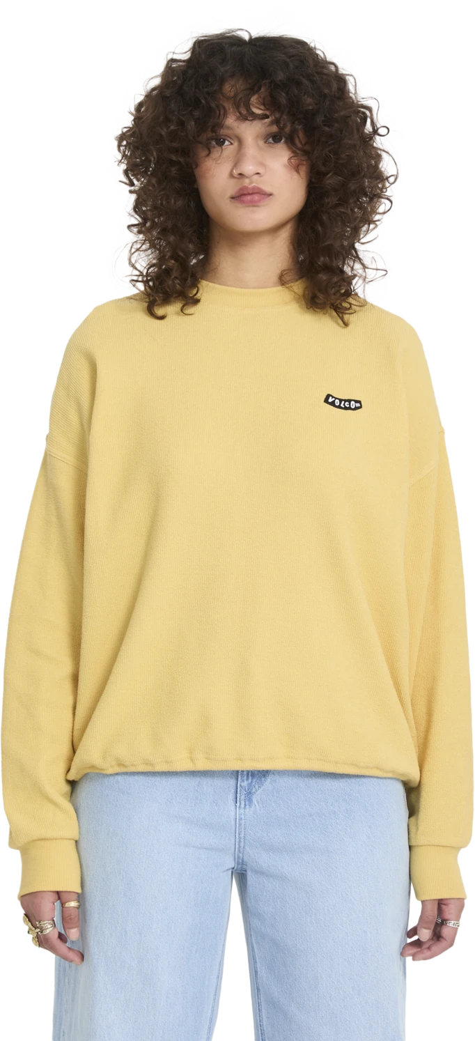 Volcom SWEETERRY CREW sudadera mujer | Sunburst