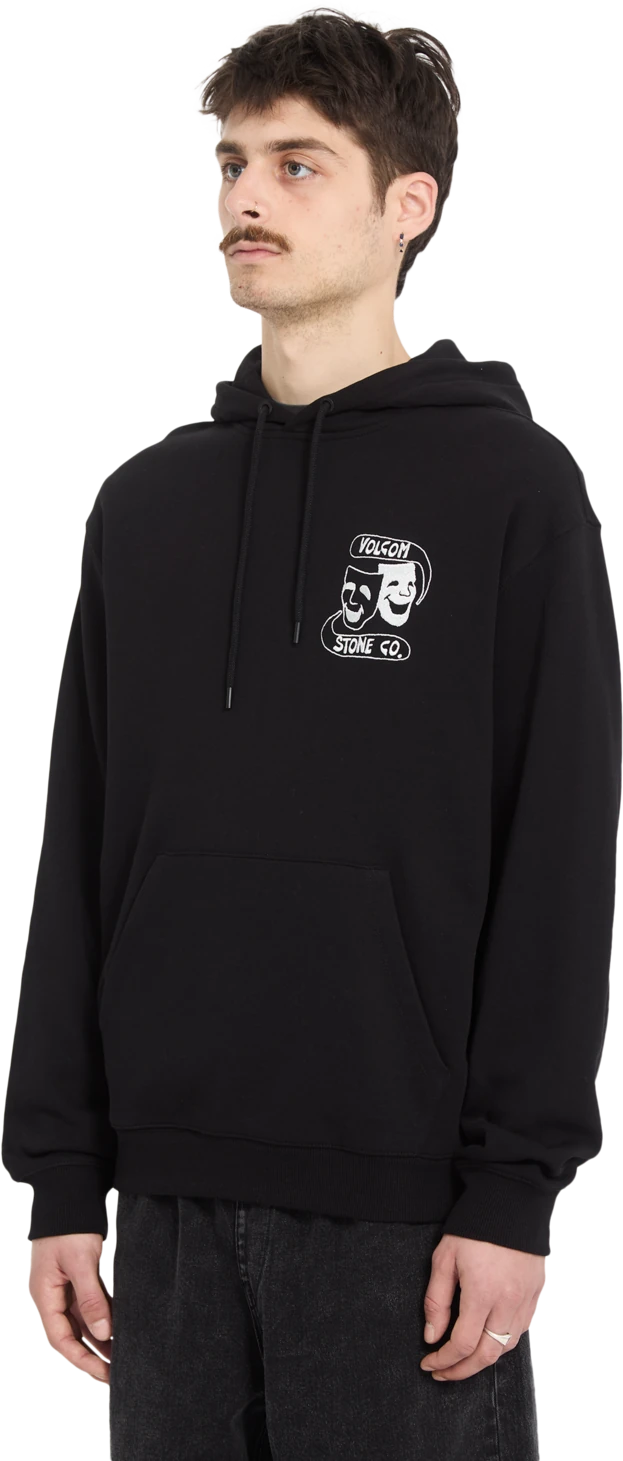 Volcom HANDERRY PO sudadera con capucha hombre detail 2 | Black