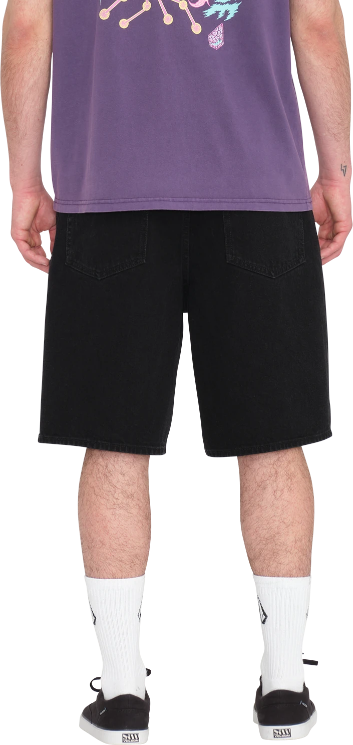 Volcom Billow Denim Short denim short hombre detail 3 | Black