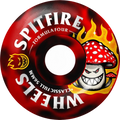 Spitfire Spitfire F4 Shroom Bighead Classic Full 99A Black/Red Swirl ruedas del monopatín | Black/Red Swirl