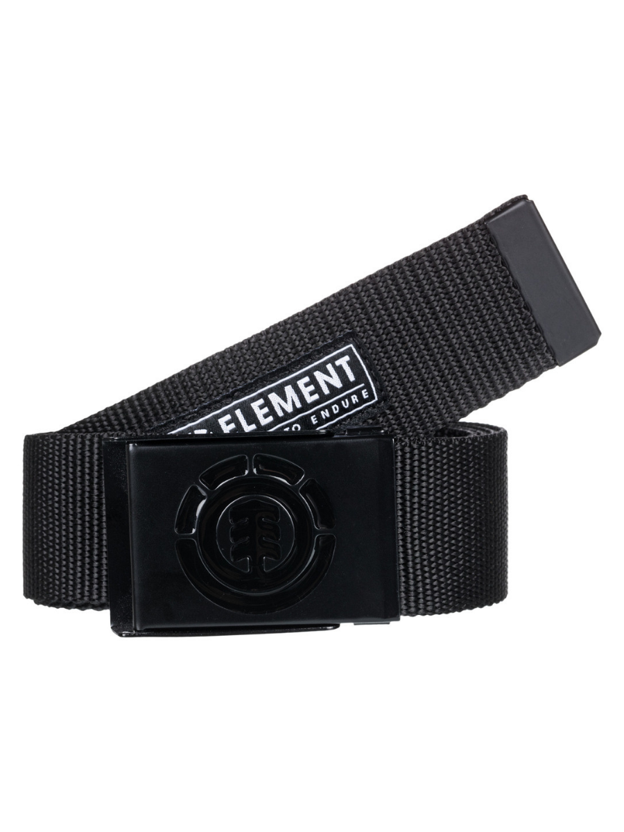 Element Skateboards Belt - All Black | elements | surfdevils.com