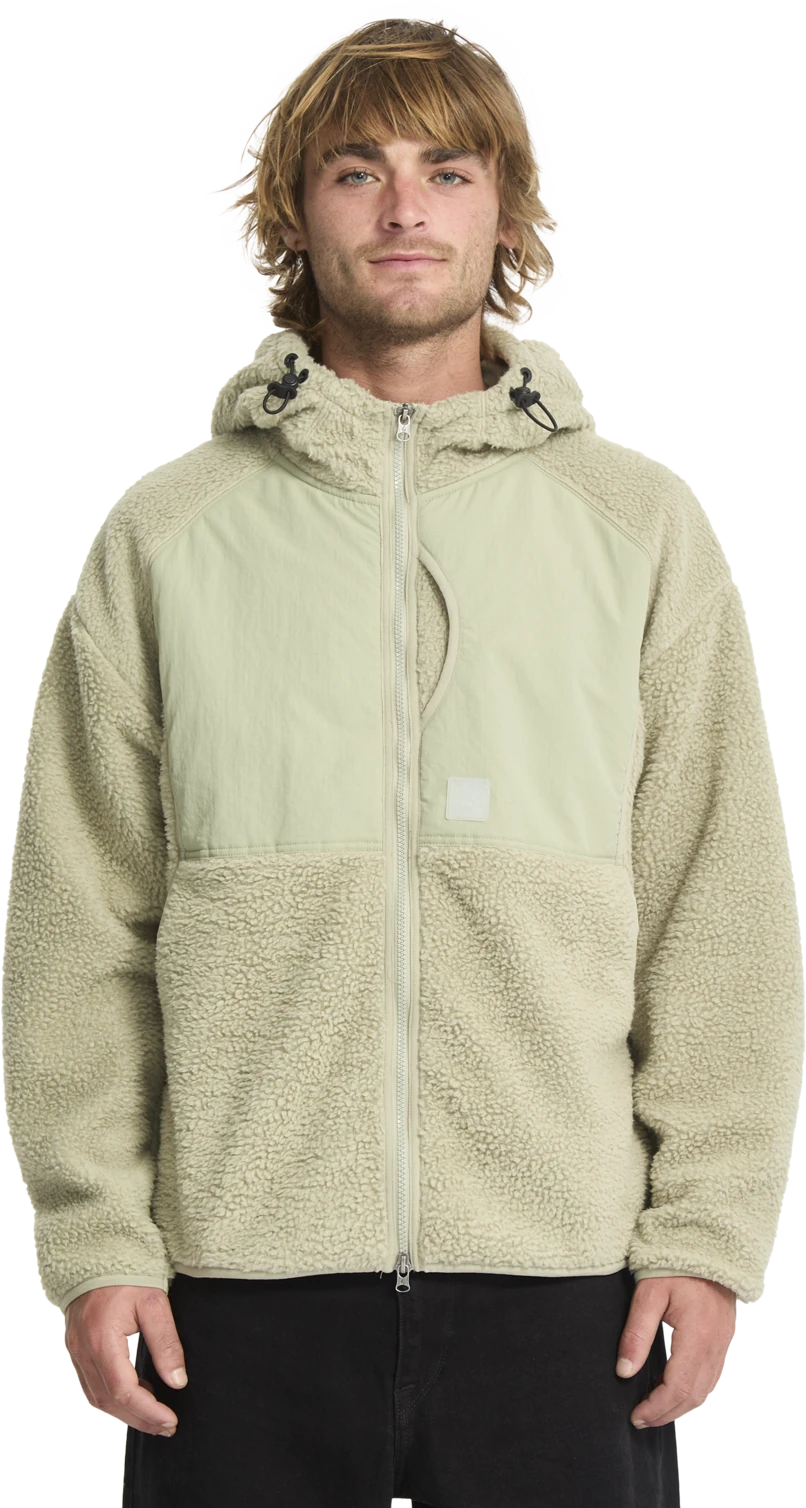 Volcom Nomaa Sherpa sudadera con capucha hombre | Green Tea