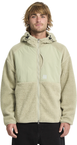 Volcom Nomaa Sherpa sudadera con capucha hombre | Green Tea