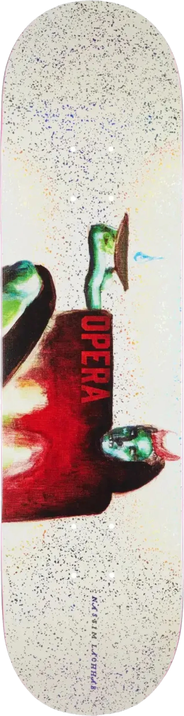 Skateboard-Deck Opera Nassim Gift Ex7 - Natural Holographic | 8.375"