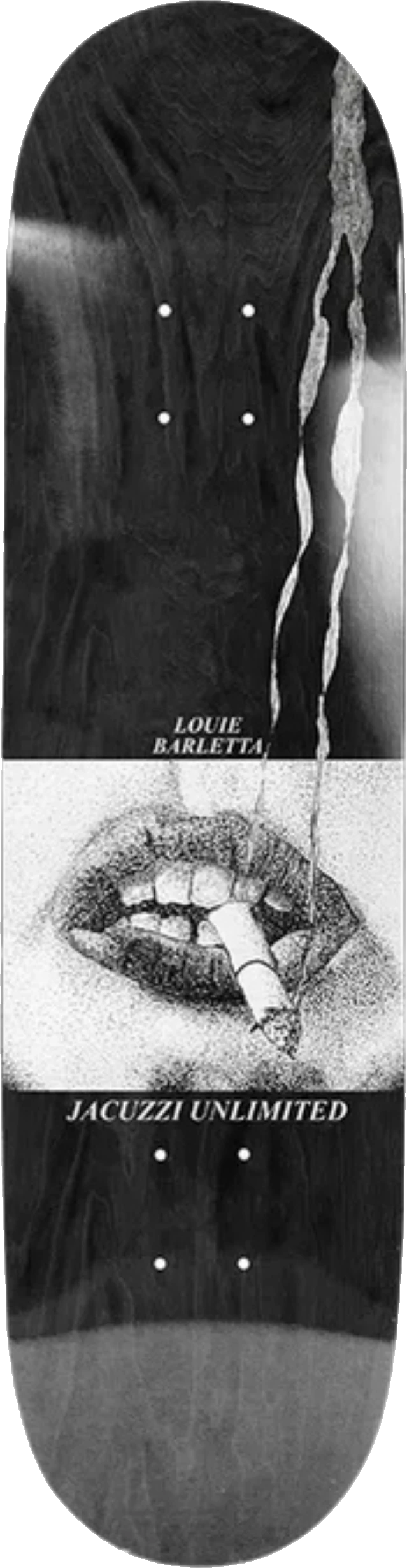 Skateboard Deck Louie Barletta I Love You Ex7 - Black | 8"