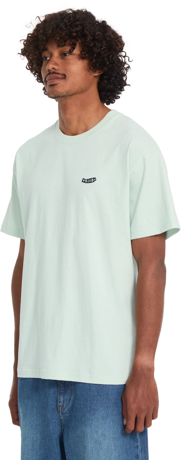 Volcom PISTOL STONE LSE SST camiseta manga corta hombre detail 2 | PALE AQUA
